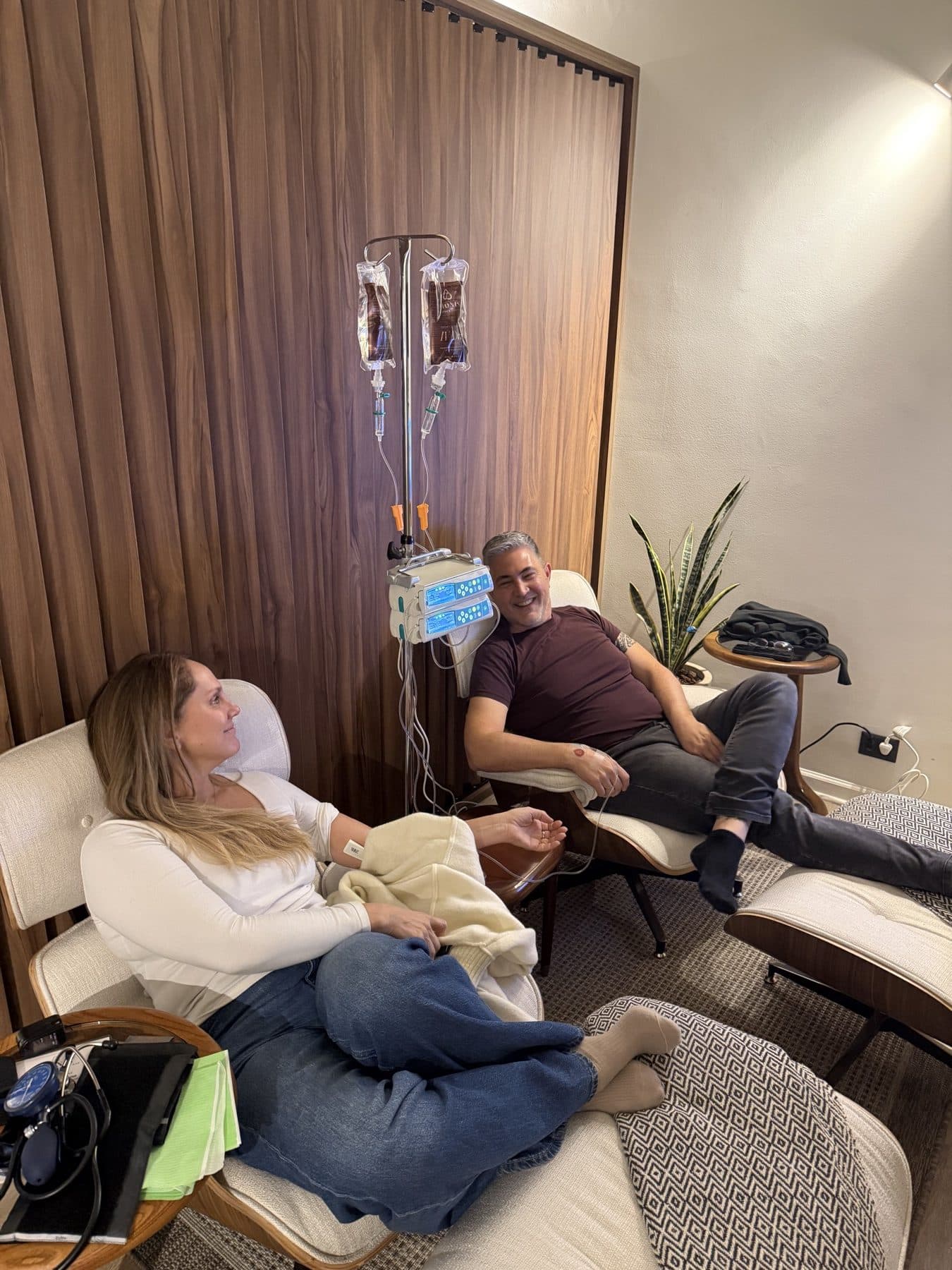 Sala de sueroterapia intravenosa