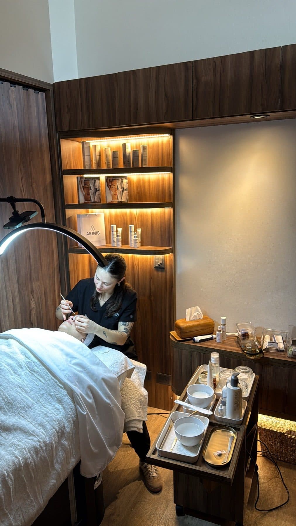 Cabina de estética facial